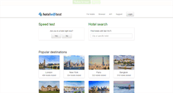 Desktop Screenshot of hotelwifitest.com